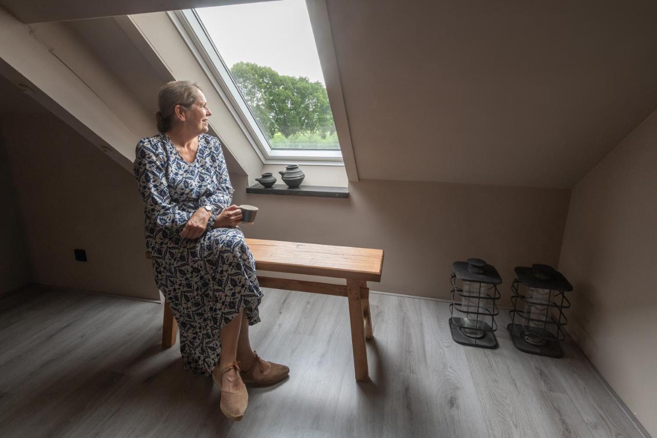 Landelijke Boerderijkamer, Dichtbij Kinderdijk Oud-Alblas Eksteriør billede